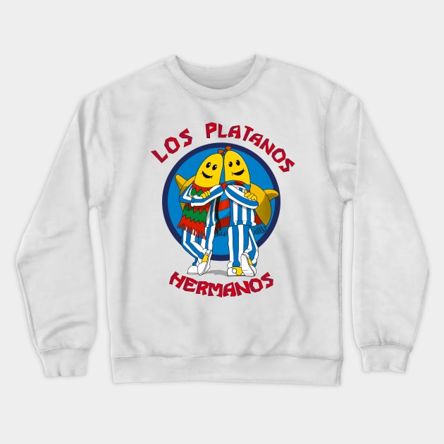 Breaking Bananas Crewneck Sweatshirt by Reality In Perception